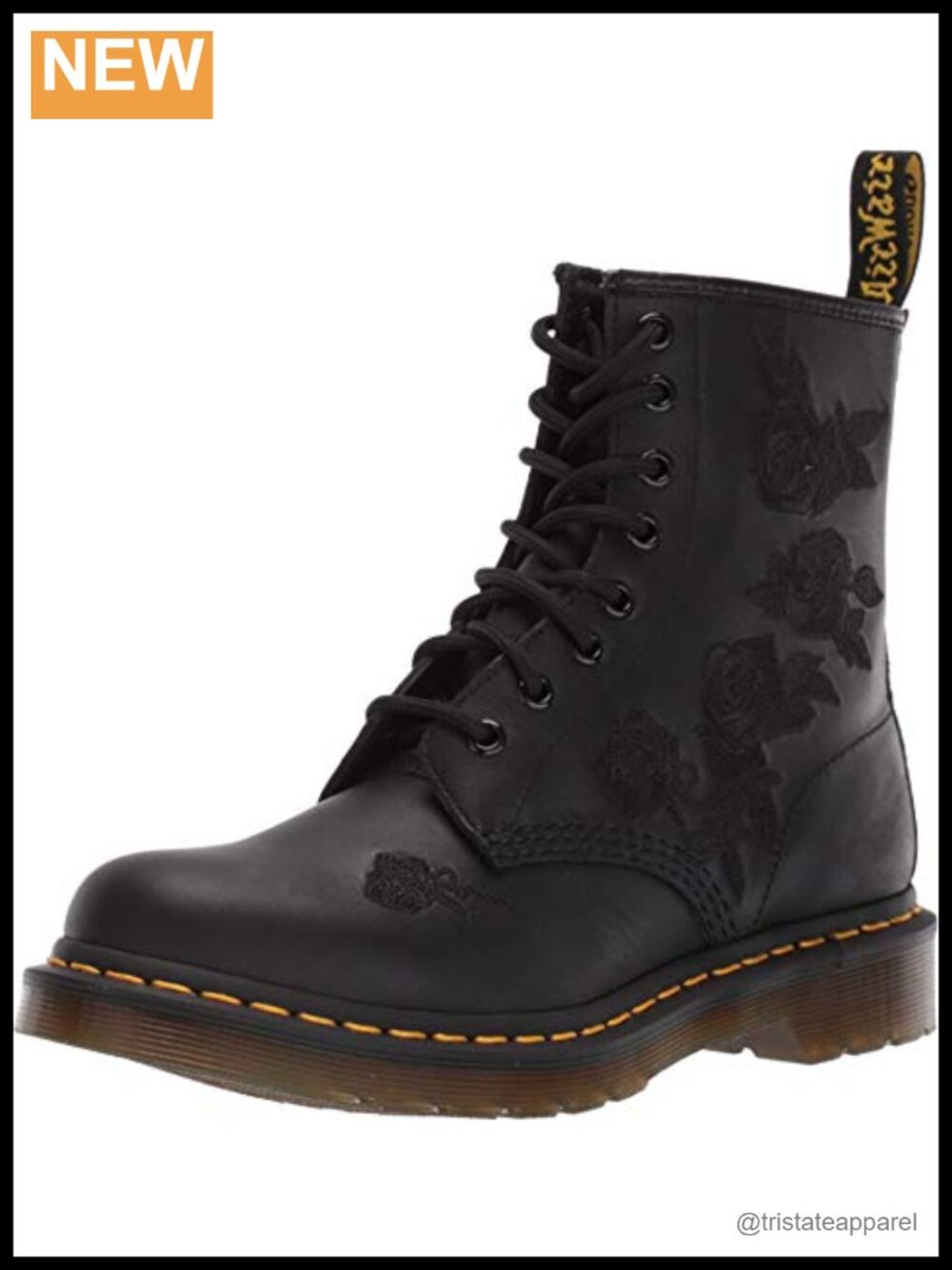 Dr Martens 1460 Vonda Mono Ankle Bootie Softy T Leather Lace Up Womens
